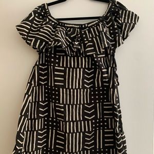 Madewell off the shoulder dress